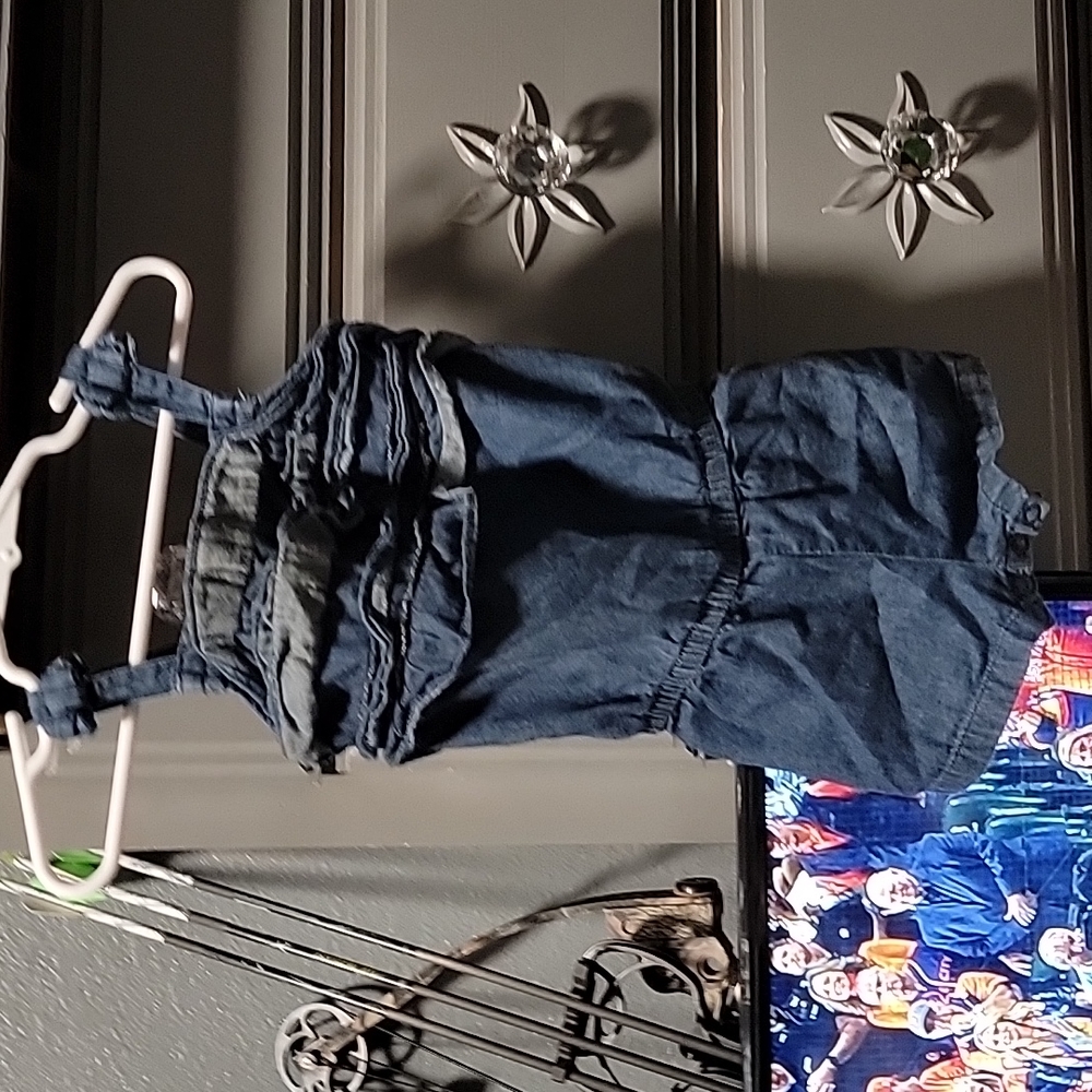 Toddler denim jumper